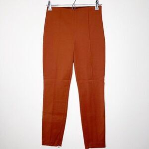 THEORY Skinny Pleat Front Leggings 